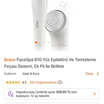 Hepsiburada'dan Aldığım, 25 Günde Fiyatı 1000 TL Düşen Braun Ürünüm