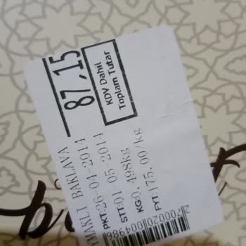 Beytat Gıda Baklavadan Saç Teli Çıktı