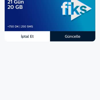 Fiks Paket Yüklemesi Türk Telekom