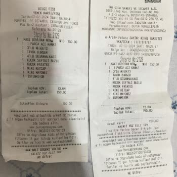 Popeyes İptal Sipariş İadesi