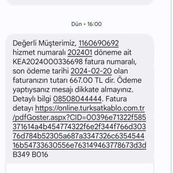 Kablo Net TÜRKSAT Taahhüt Yenileme Fiyat Artışı