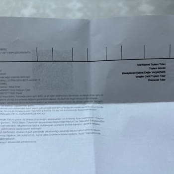 Teknosa İzinsiz Fatura Şikayeti