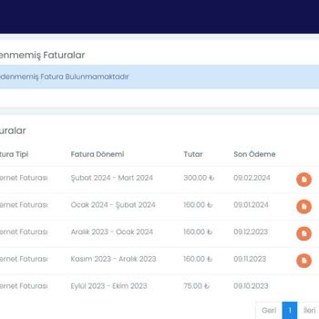 Turbonet Haksız Fiyat Artışı/İnternet Kesintisi/Aktivasyon Bedeli