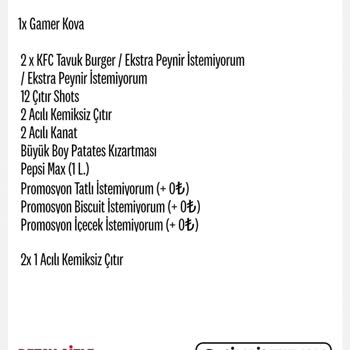 KFC Paketleme Sorunu Görseldeki Paketlemeyle Alakası Yok.