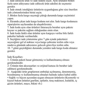 Trendyol 15 Gün Ücretsiz İade Yazdığı Ürünü İade Kabul Etmiyoruz Diyor