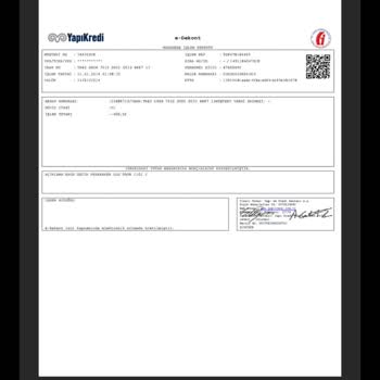 Yapı Kredi Hesabımdan Habersiz Para Çekildi