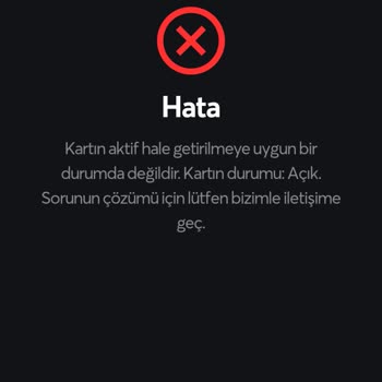 Papara Gray Kartımda Sözleşmeli Hesaba Geçememe Sorunu