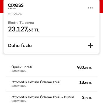 Akbank Üyelik Ve Otomatik Ödeme Faizi Kesintileri