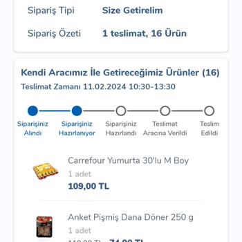 Carrefour SA (kargo) Sanal Market Mıdır?