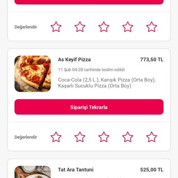Yemeksepeti İzinsiz Kredi Kartı Kullanımı Hk