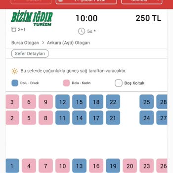 Bizim Iğdır Turizm Tekli Koltuktan Aldığım Bileti İkili Koltukla Değiştirmişler