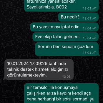 Millenicom Vermediği Hizmetin Ücretini Talep Ediyor!