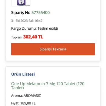 Vitaminler.com-One Up Melatonin Preparatı