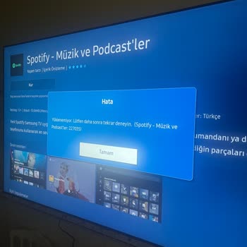 Samsung TV Uygulama İndirme Sorunu