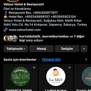 Velour Hotel & Restaurant Memnuniyetsizliği