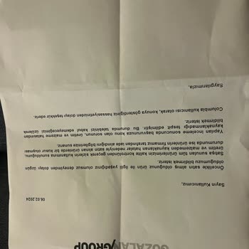 Columbia Defolu Bot Satıyor