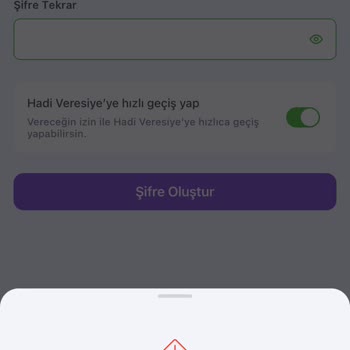 Hadi TOM Pay Hadi Veresiye Şifre Vermiyor