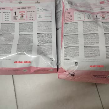 Epttavm'dan Alınan Sahte Kedi Maması Şikayeti