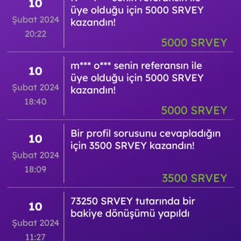 OpenSurvey Referans Ödemeleri Yansımıyor