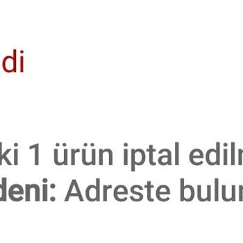 Trendyol Yemek Sipariş İptali Ve İade Sorunu