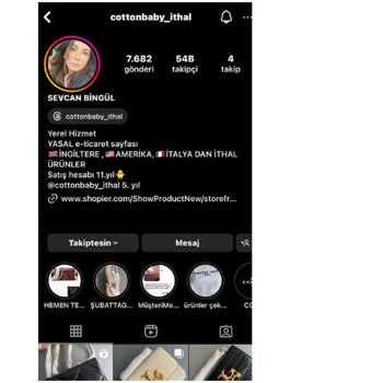 Cottonbaby_ithal Adlı Instagram Hesabı Satış Etiğine Uygun Davranmıyor
