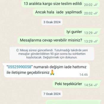 Caddstore İadede Sorun Yaşanıyor.