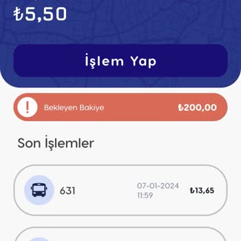 BURULAŞ Kartıma Para Yüklemiyor