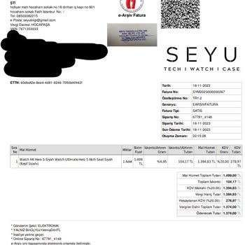 Seyutech Watch Sorunlu Ürün