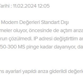 Kablo Net Yüksek Ping Sorunu Arıza Kayıtlarına Rağmen Sürüyor!