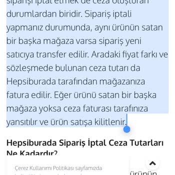 Hepsiburada Sipariş İptali Mağduriyetim