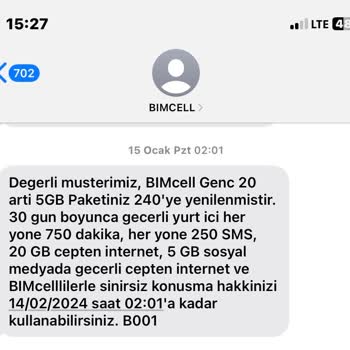 Bimcell Sürekli Zamlanan Paket Fiyatları