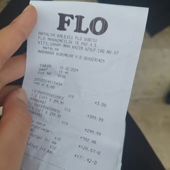 Antalya Kapalı Yol FLO Mağazası
