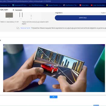 Samsung Telefon Aldatıcı Reklam Yayını