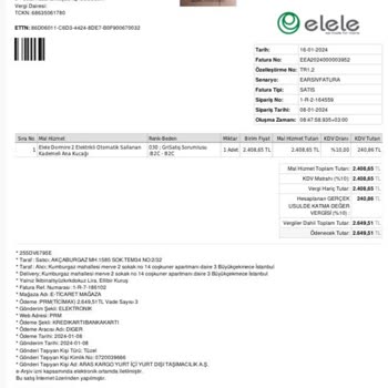 Elele Baby Hatalı Ürün Değişim İstiyorum