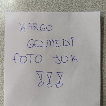 PTT Kargo Eve Gelmiyor Evde Yok Diyor