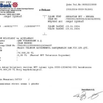 Maldo Fx Forex Şirketinin Mağduruyum