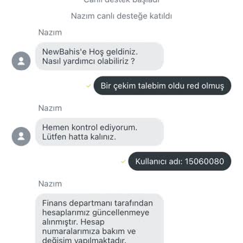 Newbahis Kazandığım Parayı Ödemiyor