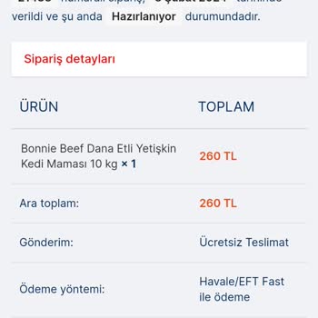 Uygunlar Gross Aldığım Ürünü Göndermedi