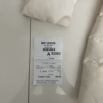 Dry Center Zarar Verdiği Ürünün Bedelini Ödemiyor