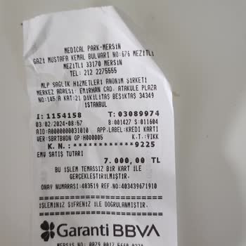 Medical Park Hastanesi Kontrol Randevusu Vermiyor