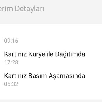 VakıfBank Kart Teslim Edilmiyor.