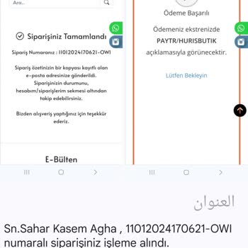 Yalancı Sayfa Huriş Butik İade İstedim Cevap Vermiyorlar