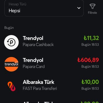 Papara Cashback Tamamı Yatmadı