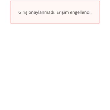 LC Waikiki Giriş Onaylanmıyor, Erişim Engelleniyor