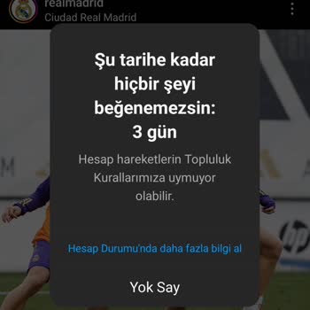 Instagram Acil Yardım Edin
