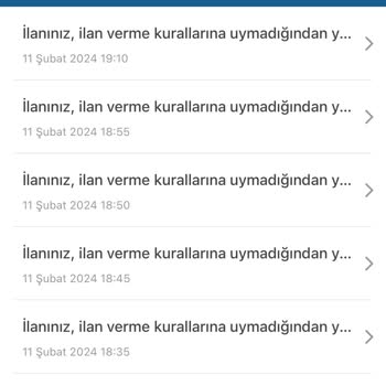 Sahibinden Com İlan Verememe