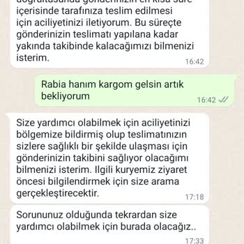 AGT Kurye (aynigunteslim.com) AGT Kuryenin Teslimat Yapamaması