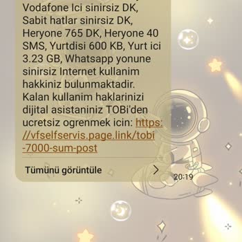 Vodafone Red 20gb Değil 3 GB Çıktı