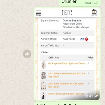 Nare Giyim Satışları Durdurulmalı Siparişleri Teslim Etmiyorlar