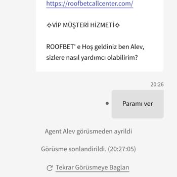 Roofbet Çekim Ödemez Dikkat